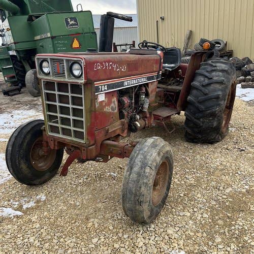 Used International 784 Tractor parts.