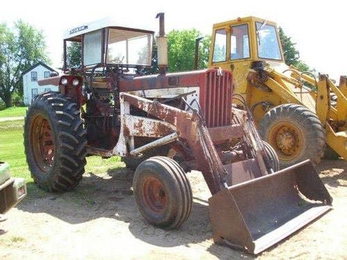 Used International 806 Tractor parts.