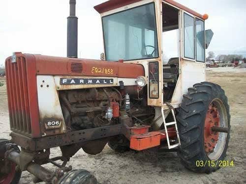 Used International 806 Tractor parts.