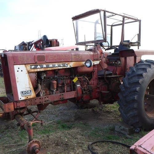 Used International 806 Tractor parts.