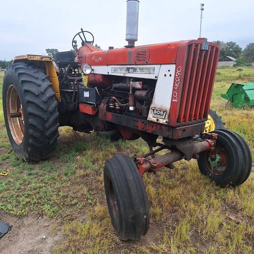 Used International 806 Tractor parts.