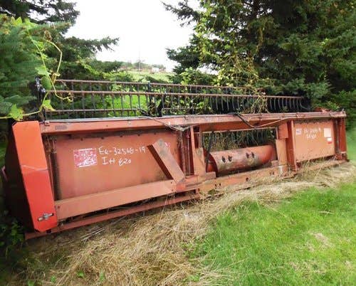 Used International 820 Header parts.