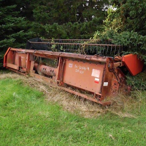 Used International 820 Header parts.