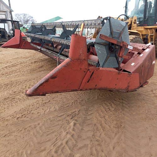 Used International 820 Header parts.