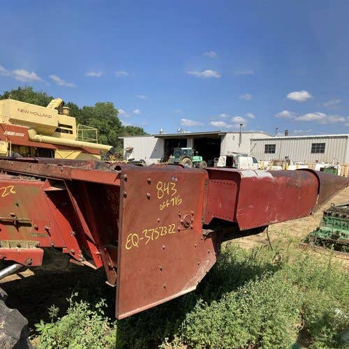 Used International 843 Header parts.