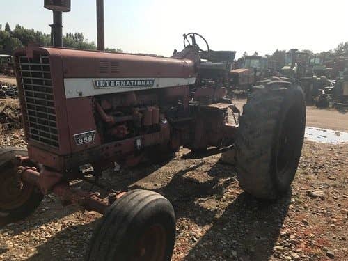 Used International 856 Tractor parts.