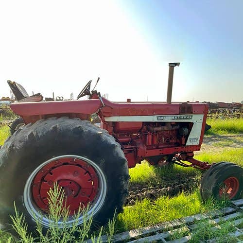 Used International 856 Tractor parts.
