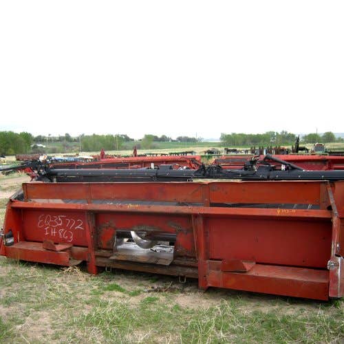 Used International 863 Header parts.