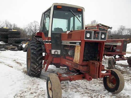 Used International 886 Tractor parts.