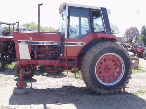 Used International 886 Tractor parts.