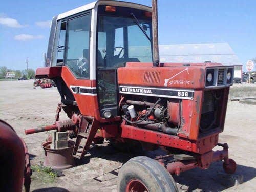 Used International 886 Tractor parts.