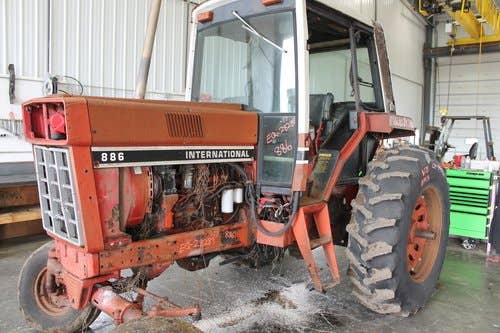 Used International 886 Tractor parts.