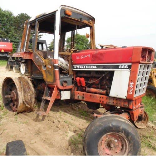Used International 886 Tractor parts.