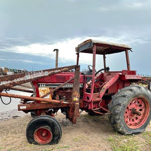 Used International 886 Tractor parts.