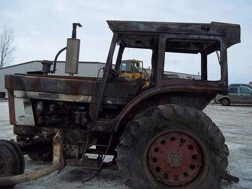 Used International 966 Tractor parts.