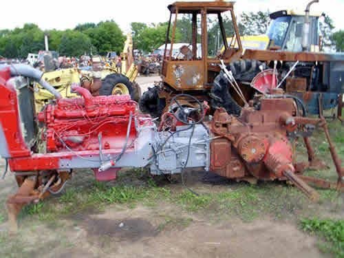 Used International 966 Tractor parts.