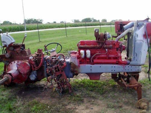 Used International 966 Tractor parts.