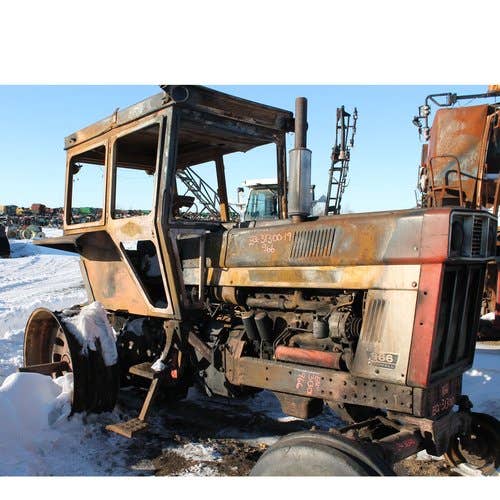 Used International 966 Tractor parts.