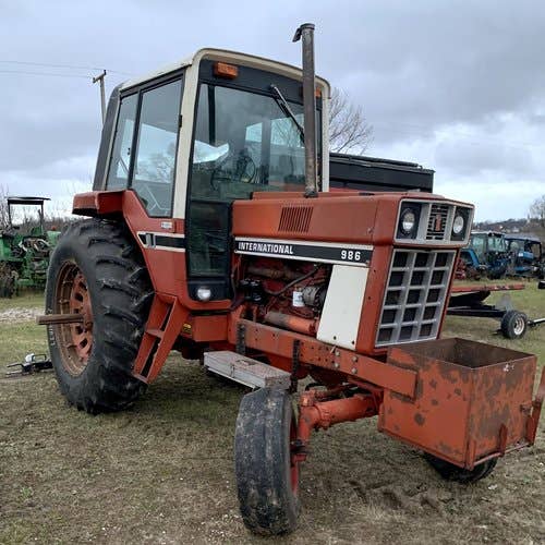 Used International 986 Tractor parts.