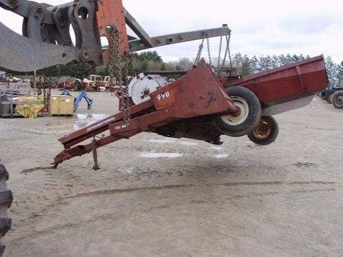 Used International 990 Hay Cutting parts.