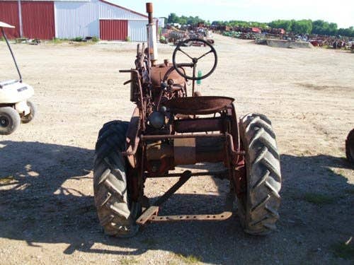 Used International A Tractor parts.