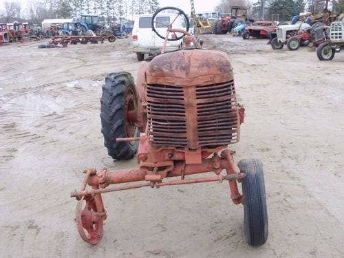 Used International A Tractor parts.