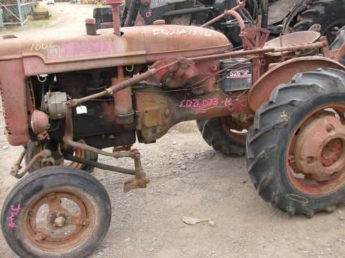 Used International A Tractor parts.
