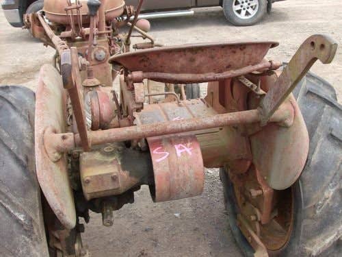 Used International A Tractor parts.