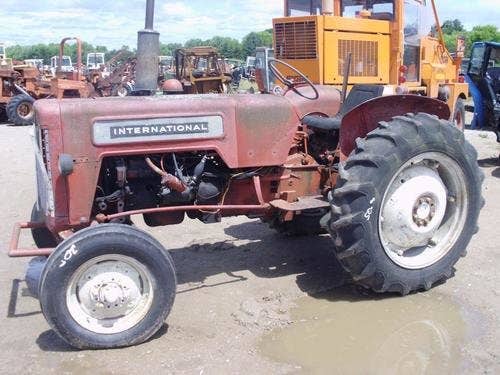 Used International B414 Tractor parts.