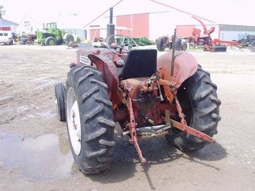Used International B414 Tractor parts.