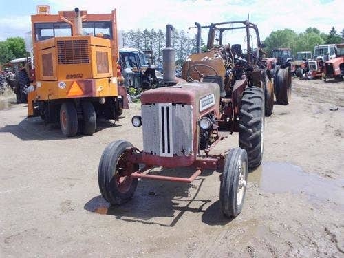 Used International B414 Tractor parts.