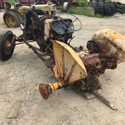 Used International B414 Tractor parts.