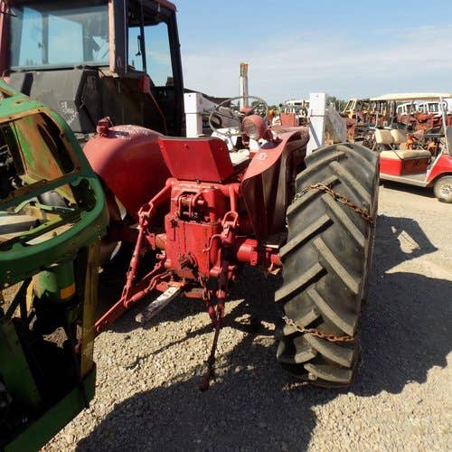 Used International B414 Tractor parts.