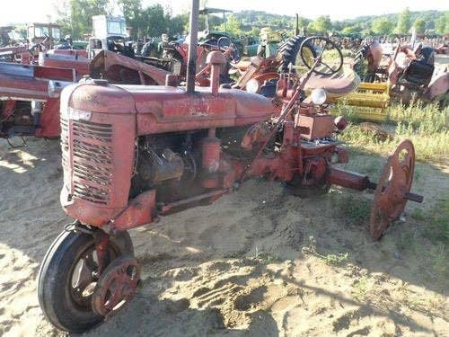 Used International c Tractor parts.