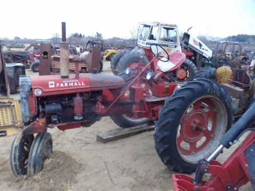 Used International C Tractor parts.