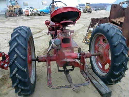 Used International C Tractor parts.
