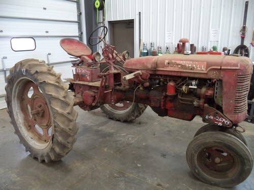 Used International C Tractor parts.