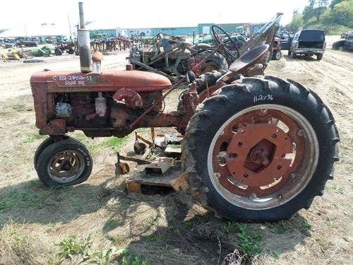 Used International C Tractor parts.