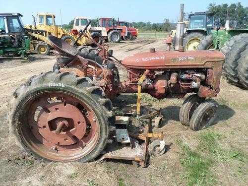 Used International C Tractor parts.