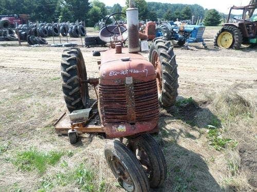 Used International C Tractor parts.