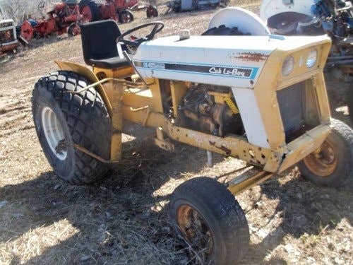 Used International Cub 154 Tractor parts.