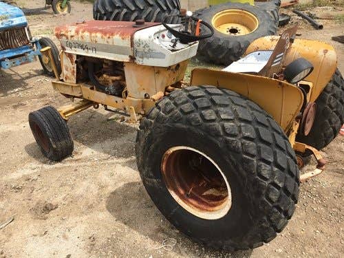 Used International Cub 185 Tractor parts.