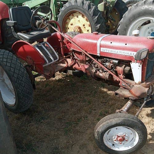 Used International Cub Lo-Boy Tractor parts.
