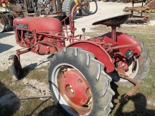 Used International Cub Tractor parts.