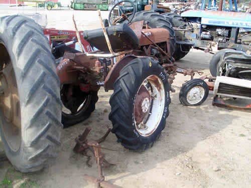 Used International CUB Tractor parts.