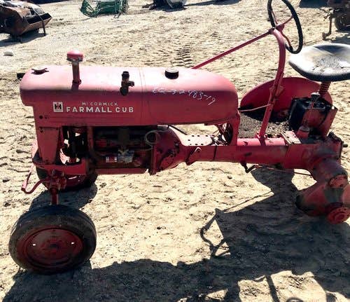 Used International Cub Tractor parts.