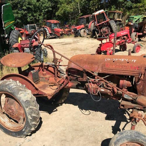 Used International Cub Tractor parts.