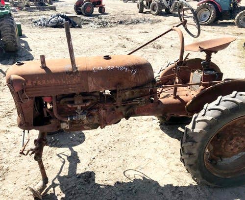 Used International Cub Tractor parts.