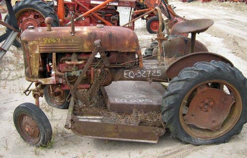 Used International CUB Tractor parts.