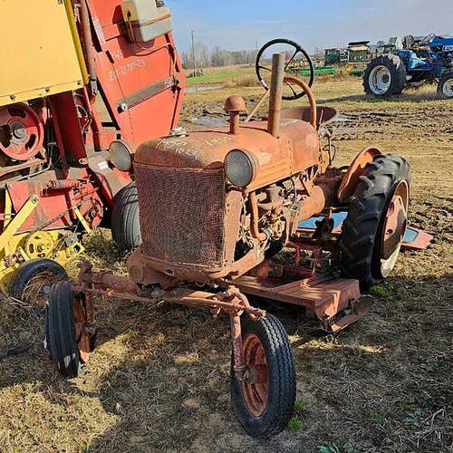 Used International CUB Tractor parts.